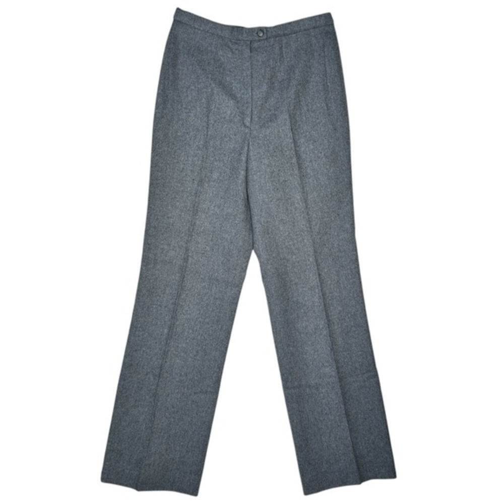 Pendleton Vintage 100% Virgin Wool Gray slack pant size 6